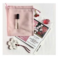 parfum cerise, cherry perfume, cherry fragrance, parfum fruité, parfum québécois, Canadian niche perfumery, Okanagan valley, sweet cherry, sweet cherie, best cherry perfume, natural perfume, parfum naturel, La arnge du Parfumeur, Canadian Perfume brand, Parfum Artisan, Alexandra Bachand, coffret découverte cerise, Haute Parfumerie, Maison de Parfum, Cantons-de-l'Est, Quebec