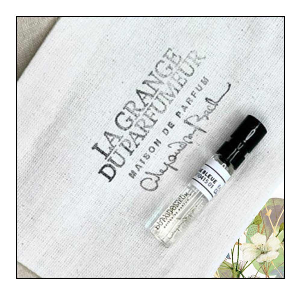 Eau de toilette, unisexe, Échantillon, Parfum, parfum mixte, Unisex toilet water. Fragrance, sample, perfume samples, Parfum québécois, Canadian Perfumer, parfumerie, parfum de niche, Alexandra Bachand, La Grange du Parfumeur