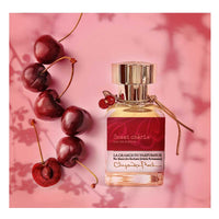 parfum cerise, cherry perfume, cherry fragrance, parfum fruité, parfum québécois, Canadian niche perfumery, Okanagan valley, sweet cherry, sweet cherie, best cherry perfume, natural perfume, parfum naturel, La arnge du Parfumeur, Canadian Perfume brand, Parfum Artisan, Alexandra Bachand, coffret découverte cerise, Haute Parfumerie, Maison de Parfum, Cantons-de-l'Est, Quebec