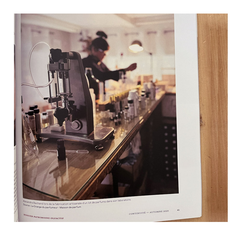 Magazine Continuite I Dossier Patrimoine Olfactif