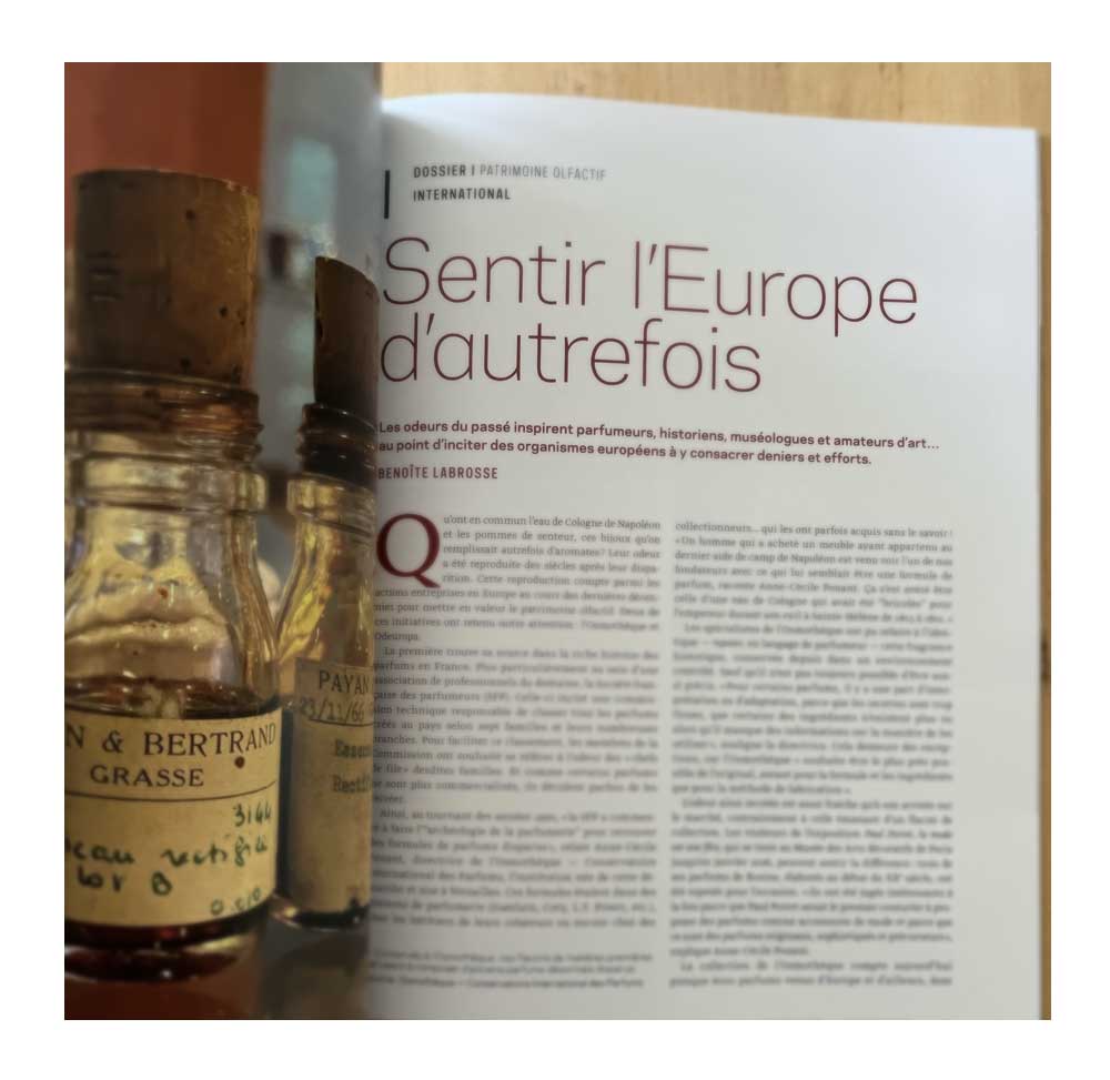 Magazine Continuite I Dossier Patrimoine Olfactif